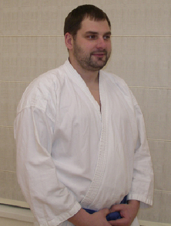 Karate mokytojas Audrius Surgėlas